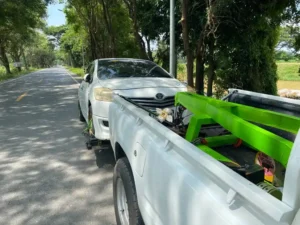 รถยก บางระจัน บริการกู้รถอุบัติเหตุ